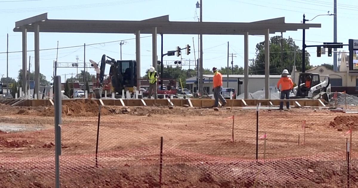 New Jiffy Trip store project in full swing at downtown entrance