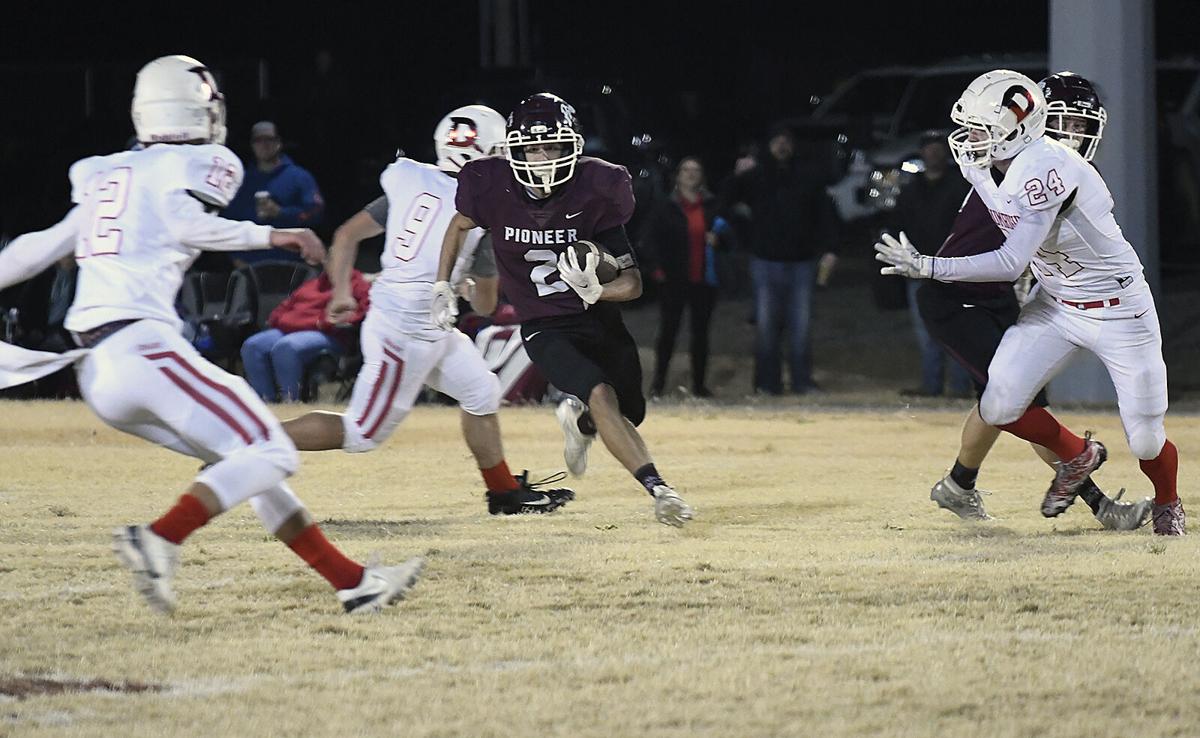 Playoff roundup Pioneer rolls to 526 win over Drumright Football