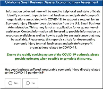 Federal Disaster Loans Available To Small Businesses Impacted By Covid 19 News Enidnews Com