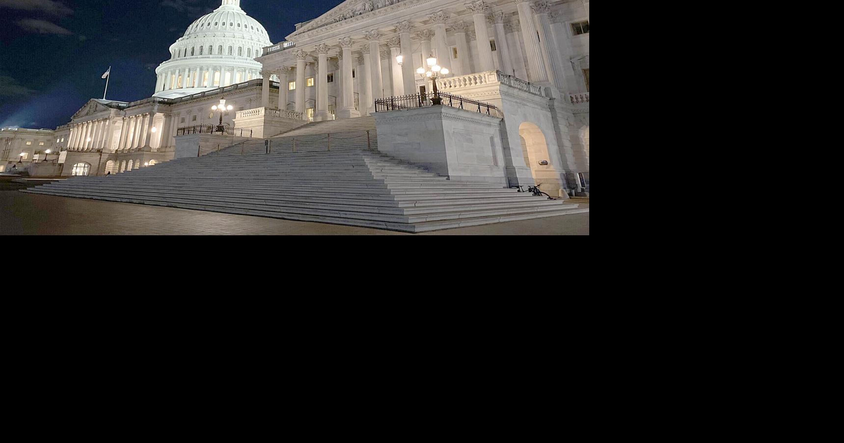 Senate passes spending bill, heads off for recess