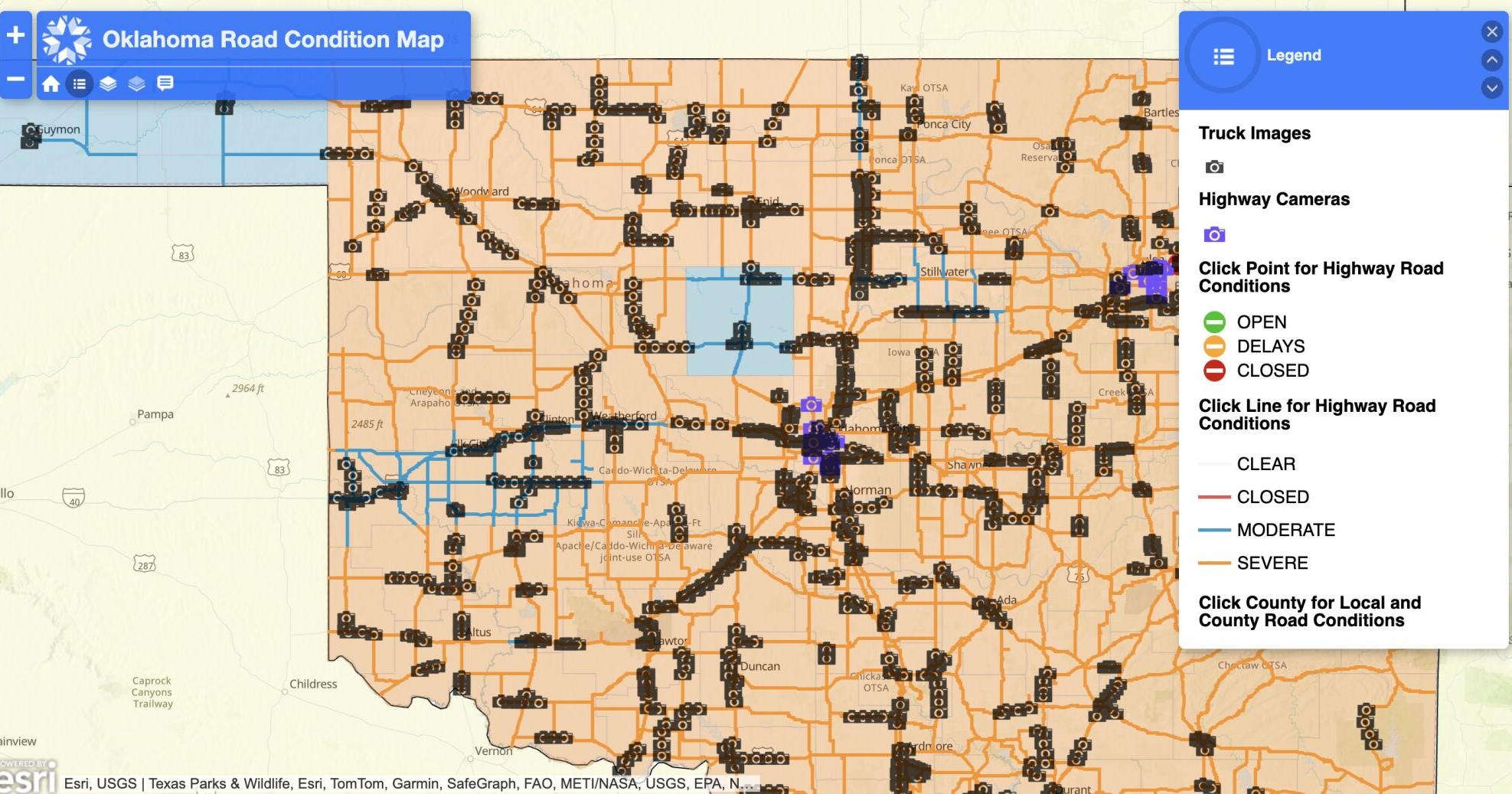 UPDATE : Northwest Oklahoma remains under extreme cold warning