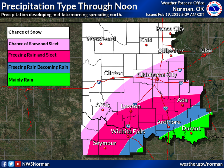 Snow expected Tuesday for Enid area Local News