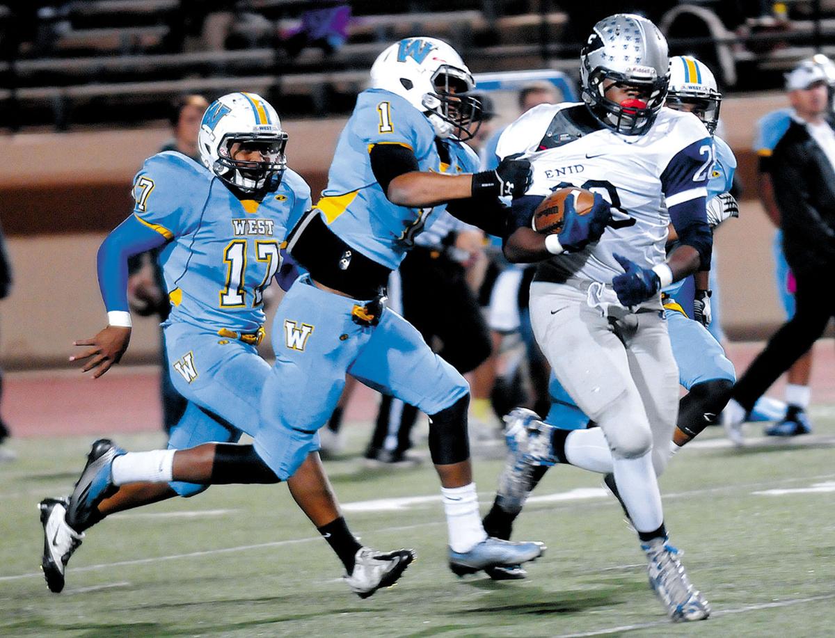 Pratt Nears 200 Yards Enid Rolls Pc West In Season Finale