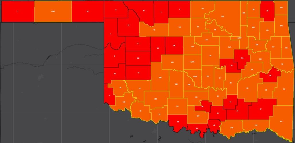 699 new COVID19 cases, with 4 more in Enid, and 7 deaths reported