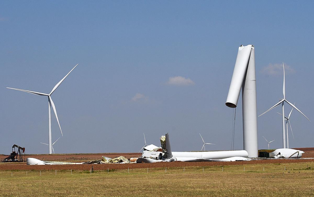Cause of damage 2 wind turbines near Helena investigated Local News | enidnews.com