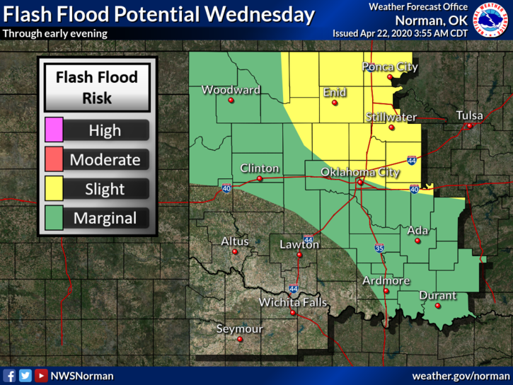 NWS issues flood watch for parts of northern Oklahoma | News | enidnews.com