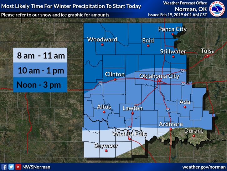 Snow expected Tuesday for Enid area Local News