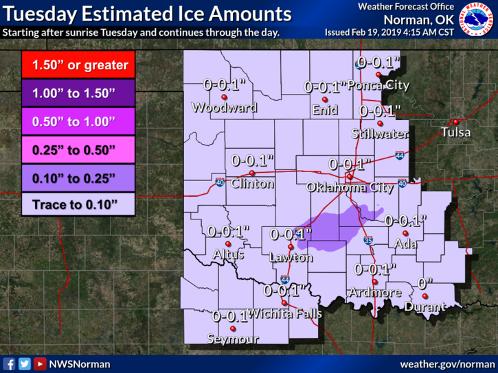 Snow expected Tuesday for Enid area Local News