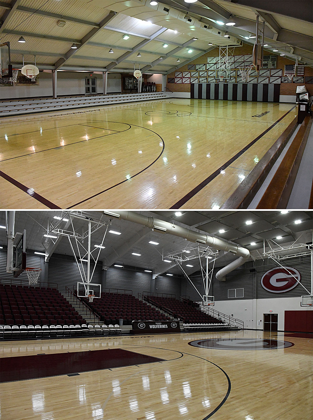 Residents of Garber usher school into modern times News