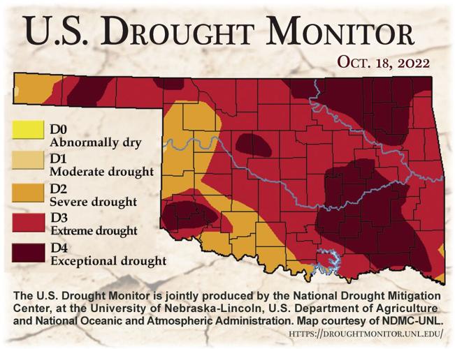 NWS outlook: Parts of Northwest Oklahoma could see 1-2 inches of rain ...