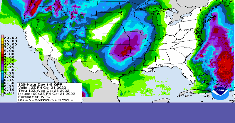 NWS outlook: Parts of Northwest Oklahoma could see 1-2 ...