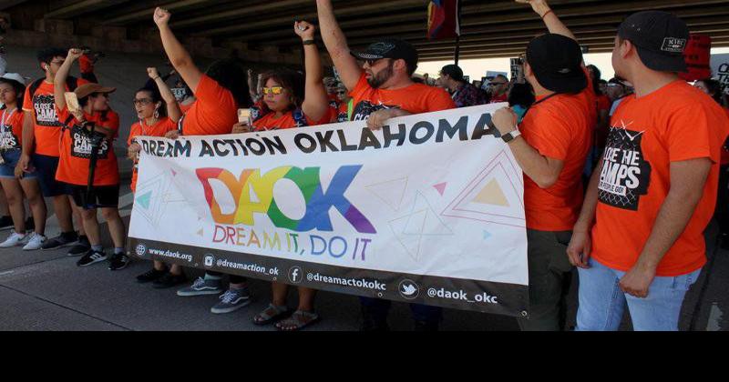 Protesters at Fort Sill call for closure of detainment camps ...