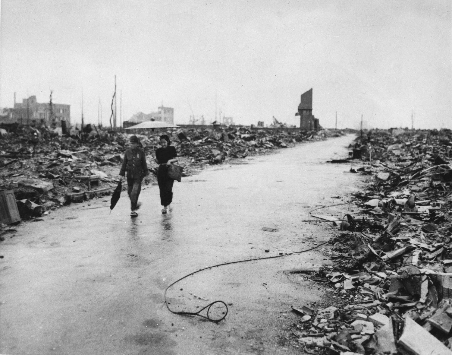 hiroshima atomic bomb aftermath pictures