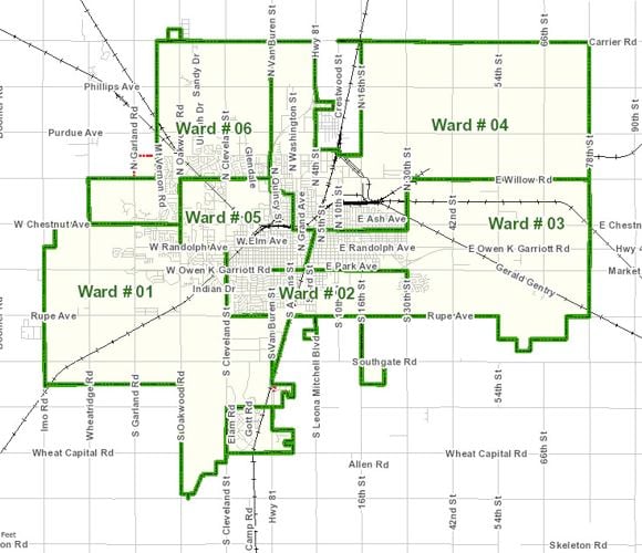 Enid Ok Ward Map Got A Question For Candidates? | Archives | Enidnews.com