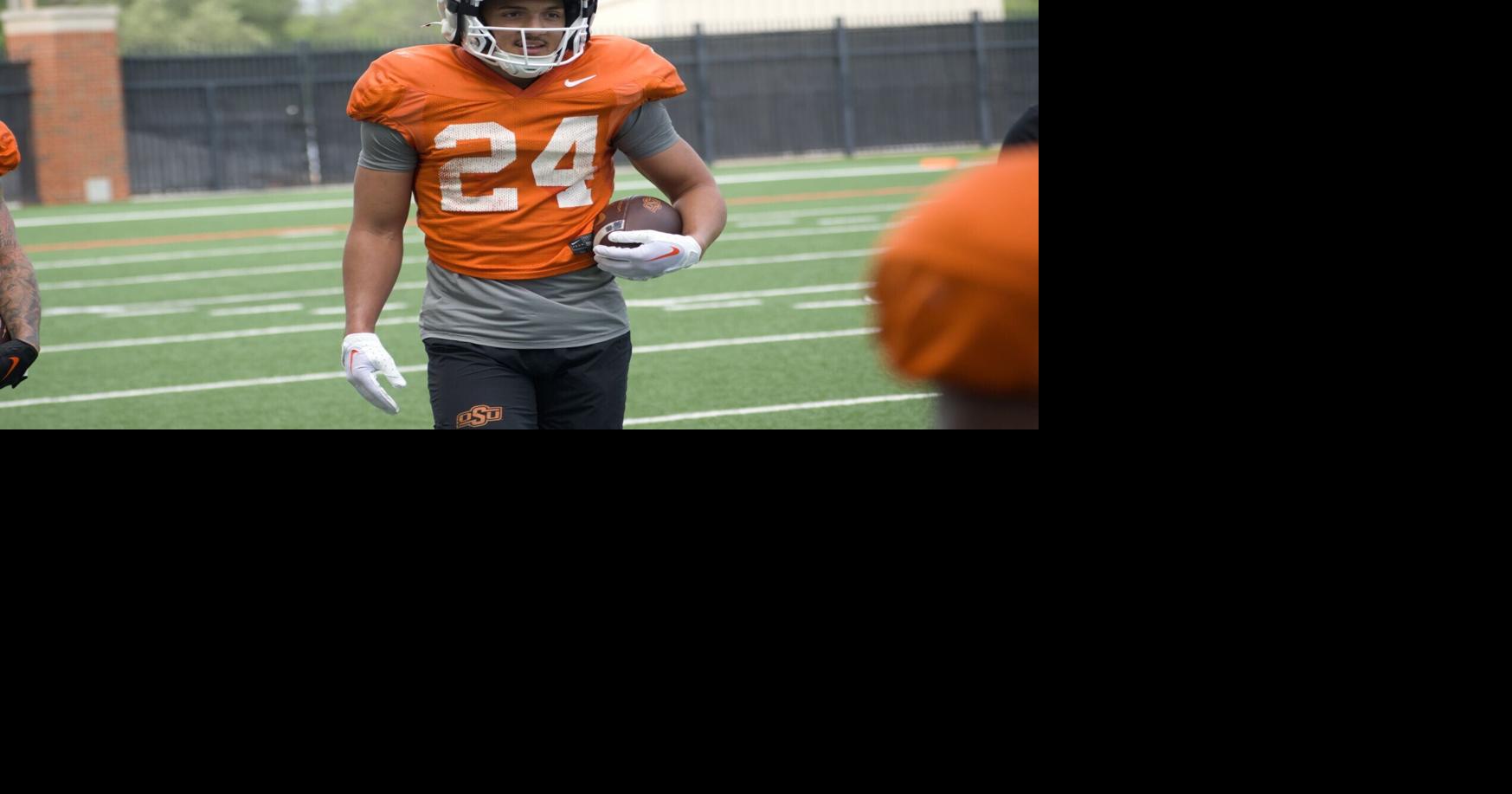 How OSU running back Caleb Hawkins continued to transform in offseason