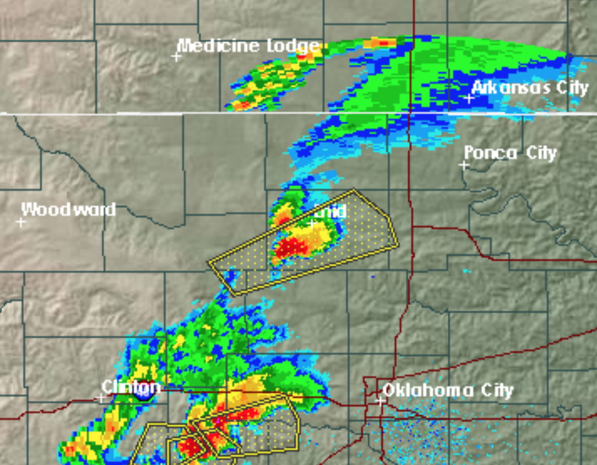 Udpate Severe Thunderstorm Warning In Effect Until 7 30 P M Local News Enidnews Com