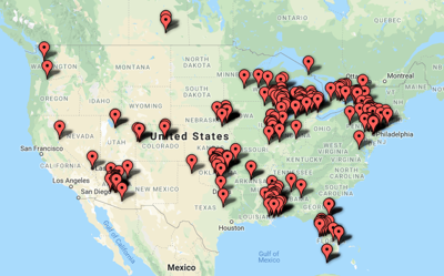 JUCO World Series players' hometown map | Sports ...