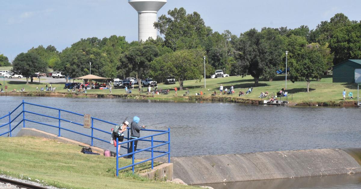 Daulten Nichols, 14, makes big catch at annual fishing derby