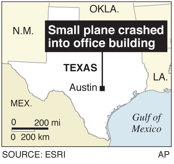 Small plane crashes into seven story office building housing IRS