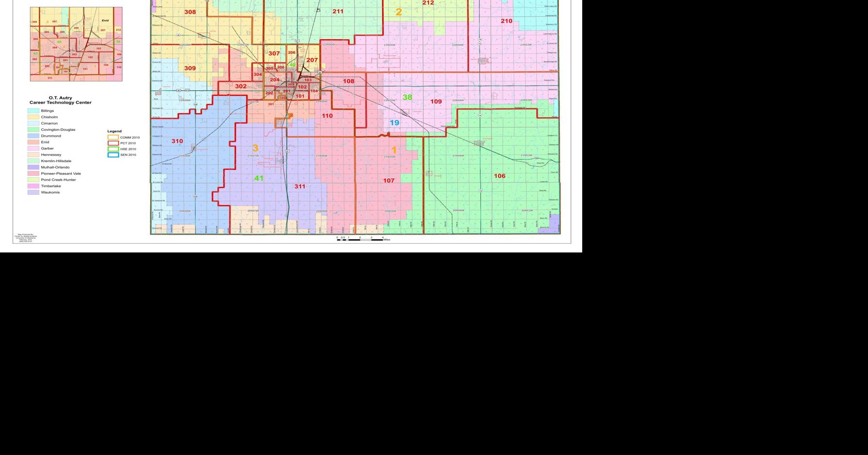 Oklahoma County Precinct Map Garfield County Precincts | | Enidnews.com