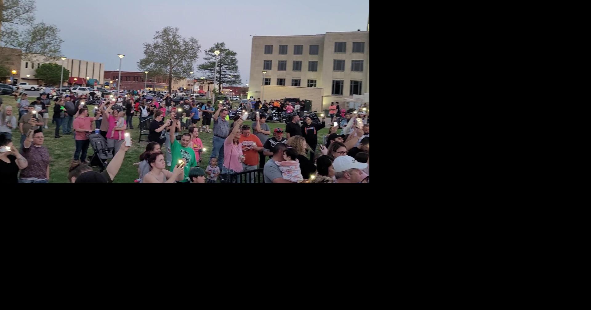 Vigil for Caliyah Guyton