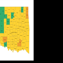 OSDH: State gains 1,715 COVID-19 cases in past week, more 'yellow ...