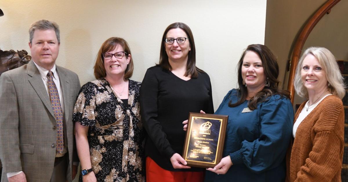Tabitha Ramey NBC's Ramey receives OBA plaque | News | enidnews.com
