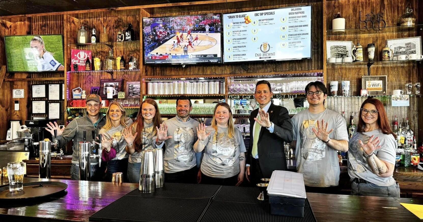 Enid Brewing celebrates anniversary - Vimarsana News