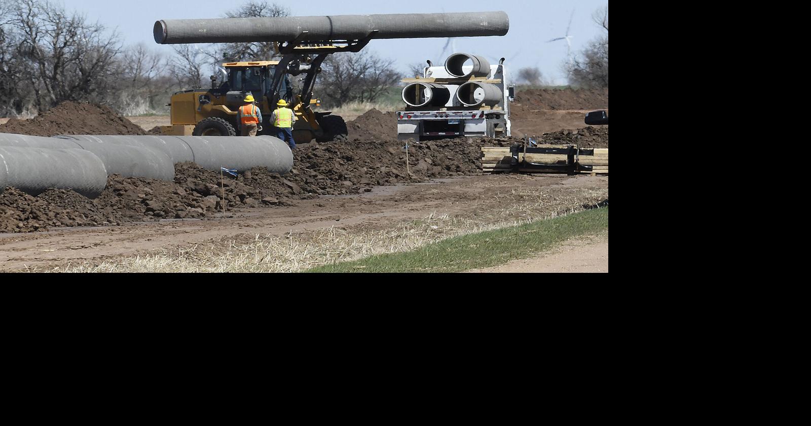 Kaw Lake pipeline faces 3month 'substantial completion' delay due to