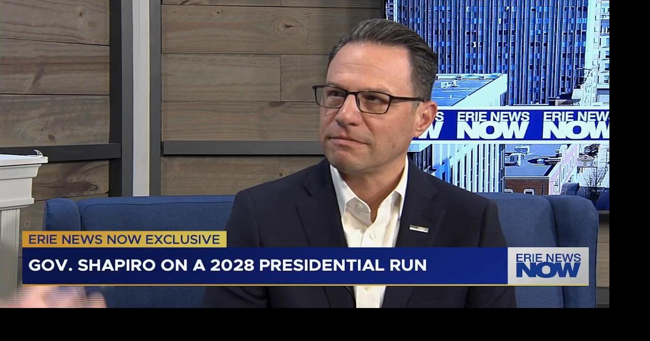 Erie News Now Exclusive: One-on-one with PA Gov. Josh Shapiro