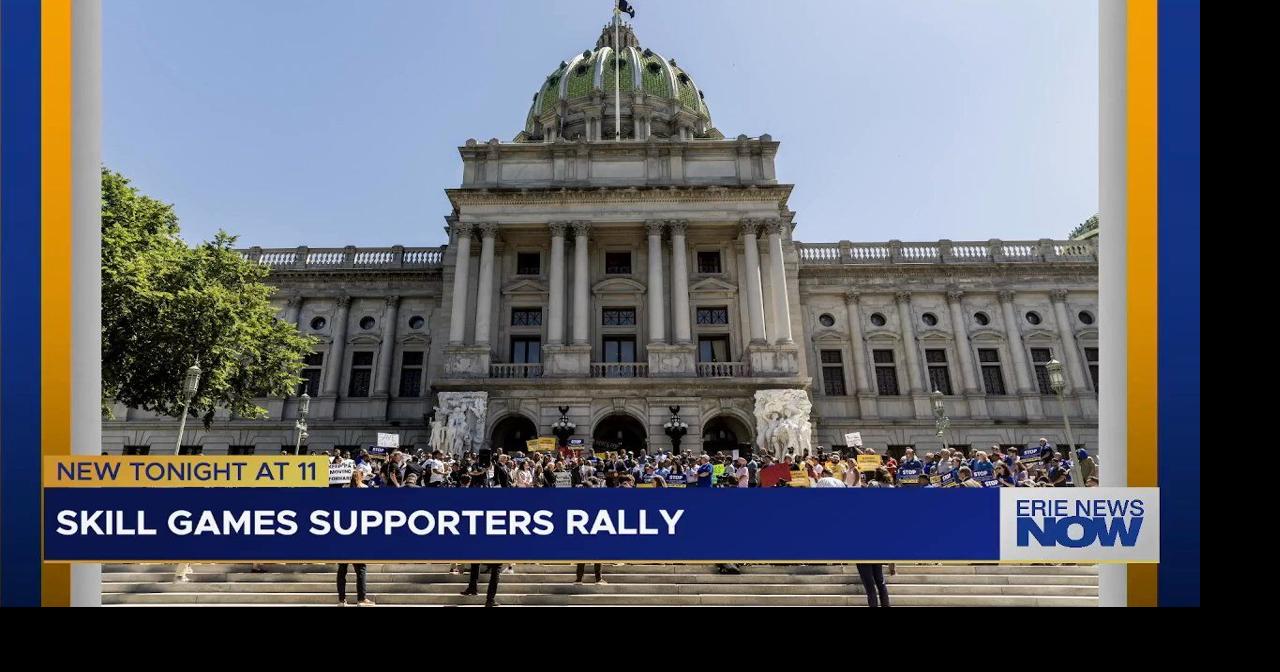 Skill Games Supporters Rally at State Capitol, Pushing for Legislation