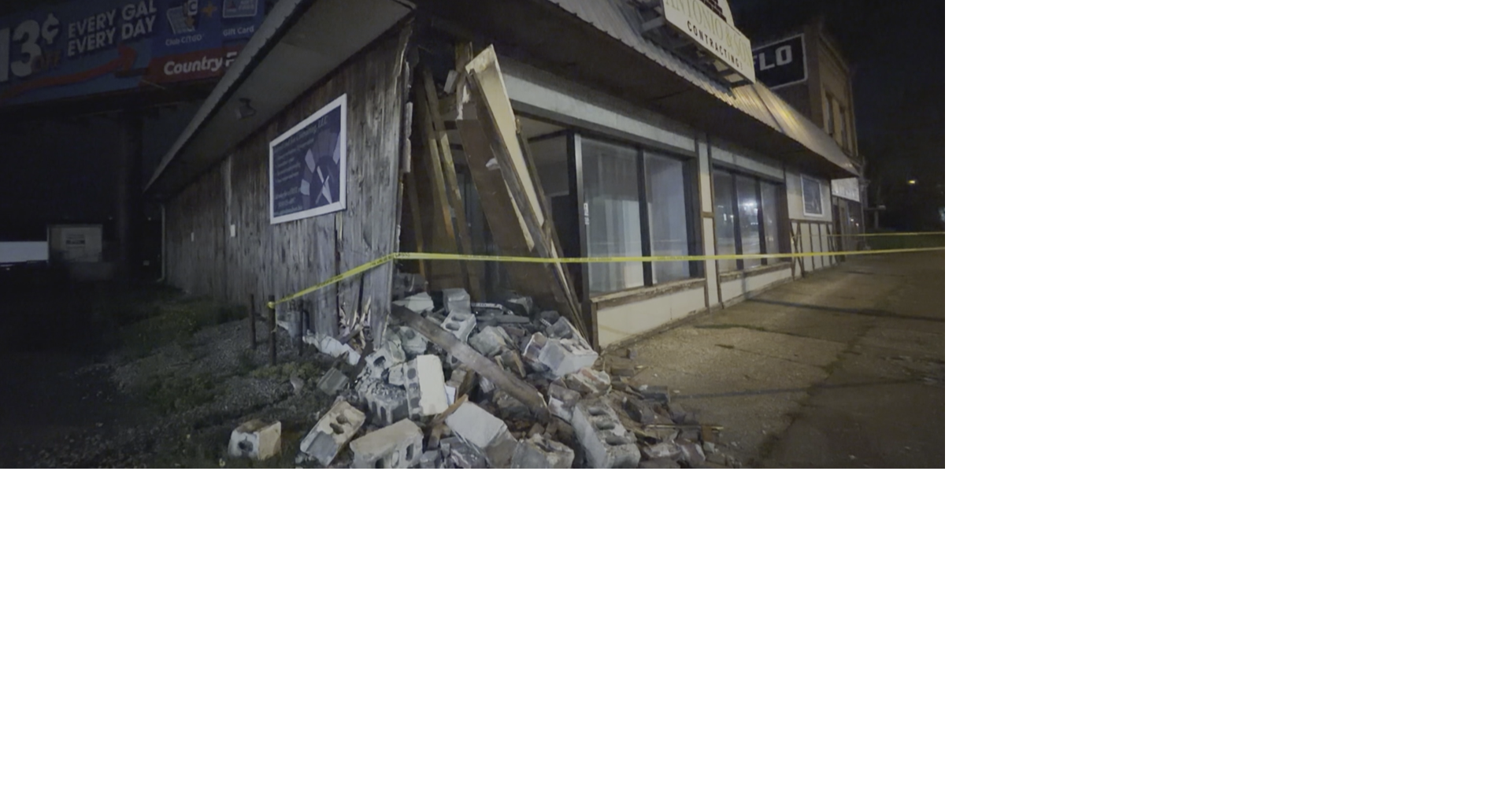 Truck Crashes into Business at 18th and State