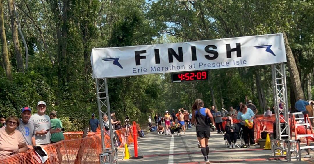 Erie Marathon Draws Nearly 1,200 Runners to Presque Isle