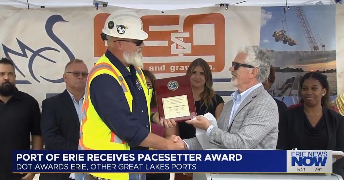 Port of Erie Receives Pacesetter Award