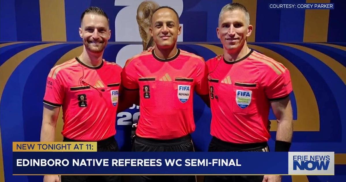 Edinboro Native Referees 2026 FIFA World Cup Semi-Final