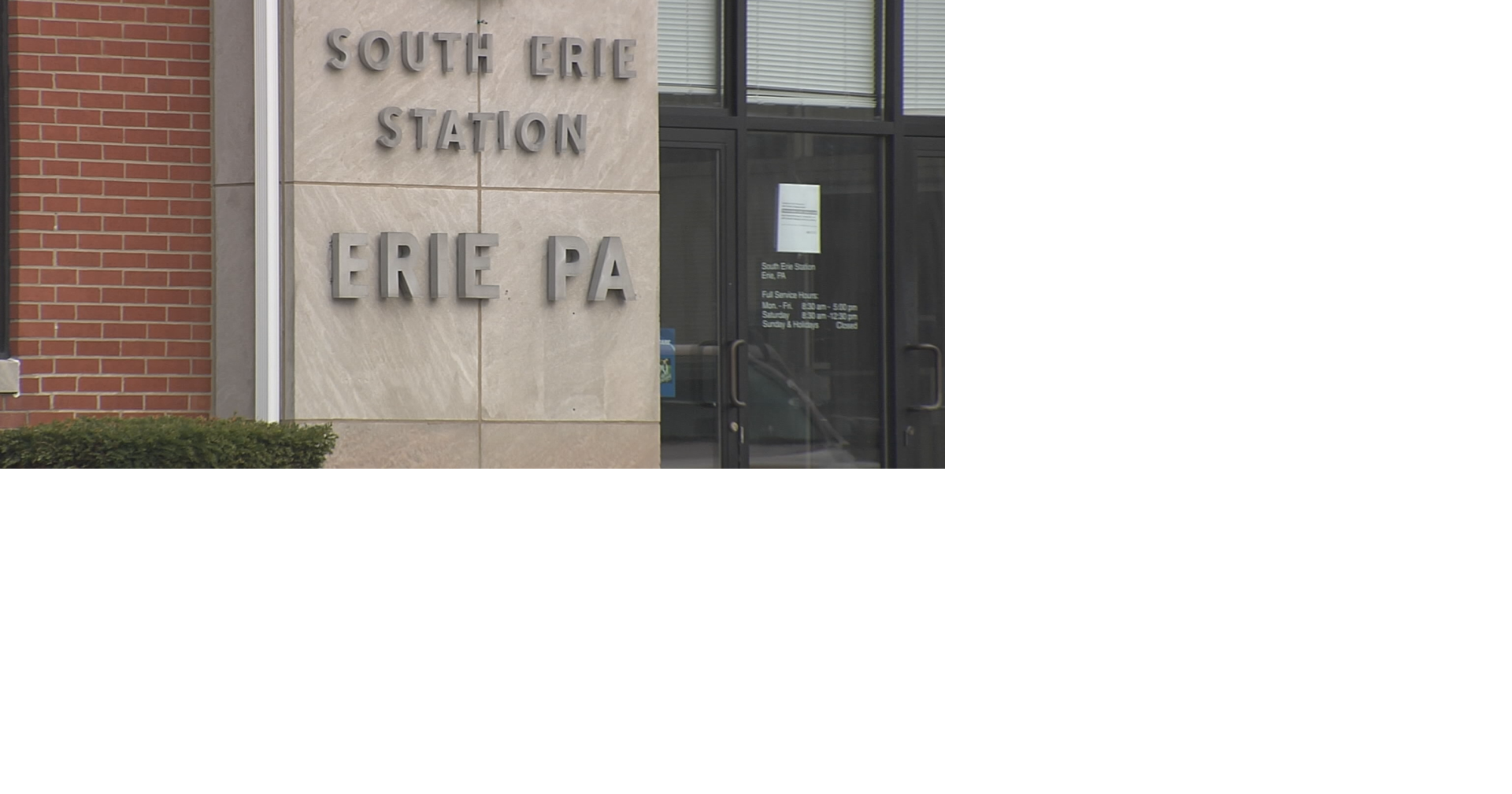 Exclusive: South Erie Post Office Expected to Reopen by Mid-November