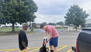 Fairview Graduates Deliver 3D-Printed Wheelchair Project