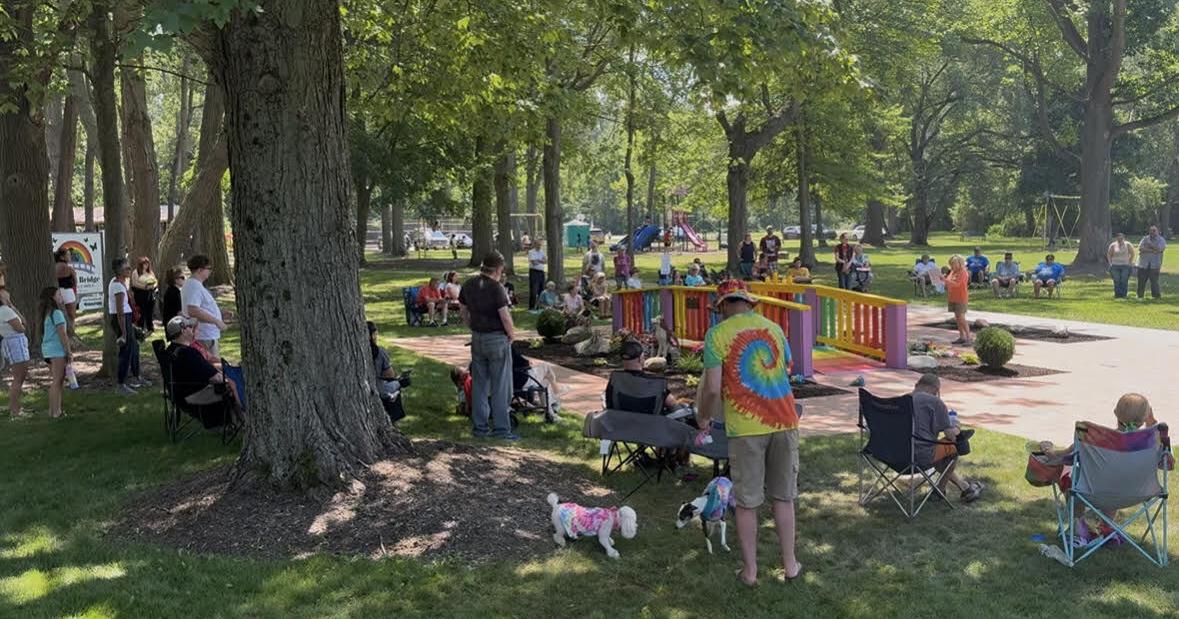 Community Honors Beloved Pets at Dedication of Aimee's Garden