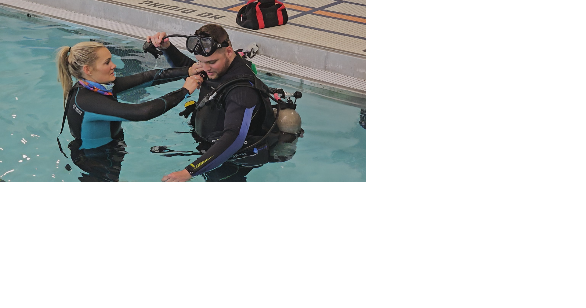 Dive Testing and Demonstration with Diver’s World | Local News ...