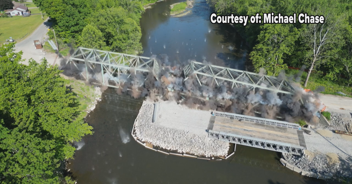 Route 6 Bridge Demolished in Crawford County