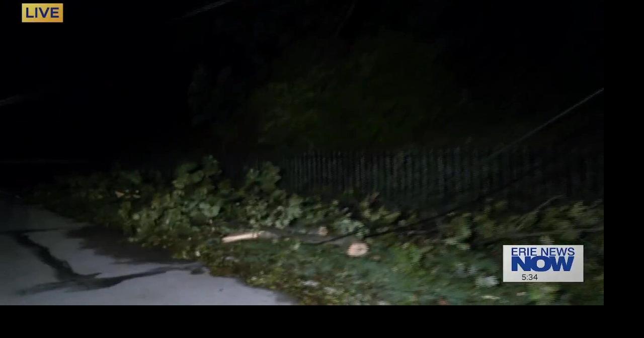 Storm Cleanup Continues in Erie Following Severe Weather