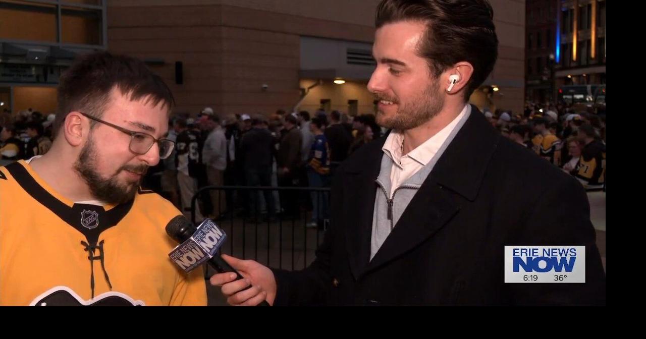 Chris Sohl interviews Pens Fan Josh Ahead of Penguins vs Sabres | Video ...