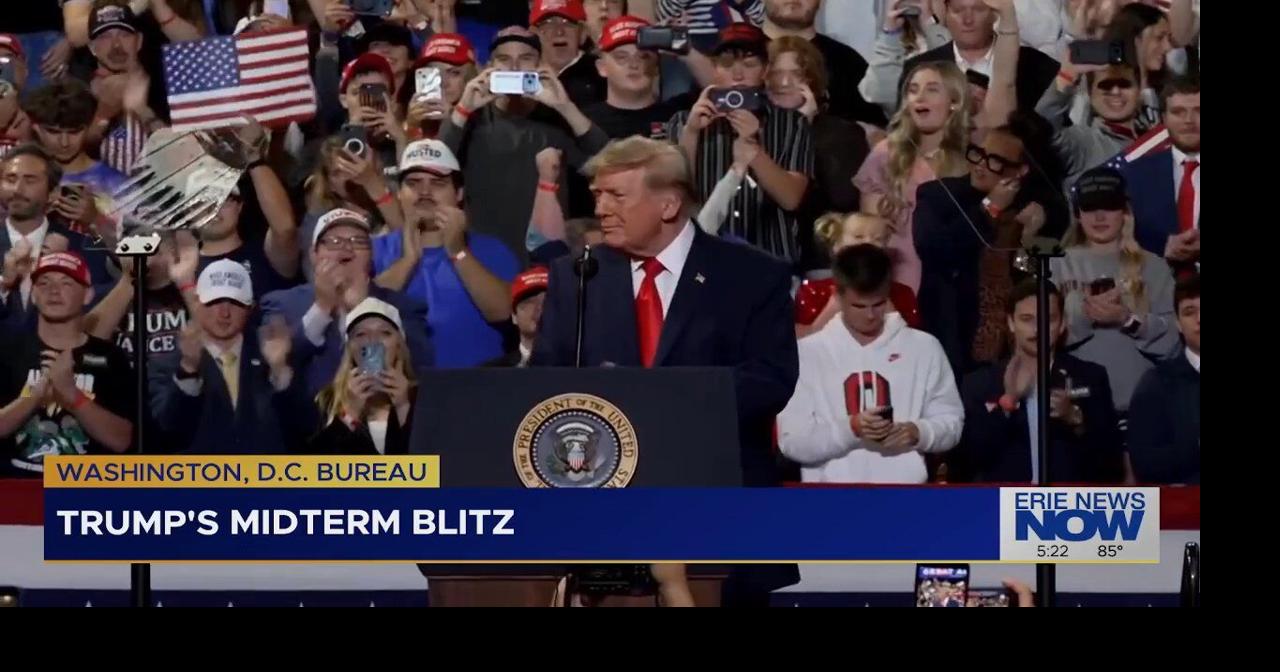 Trump Hits Campaign Trail as Senate Map Tightens Three Weeks Before ...