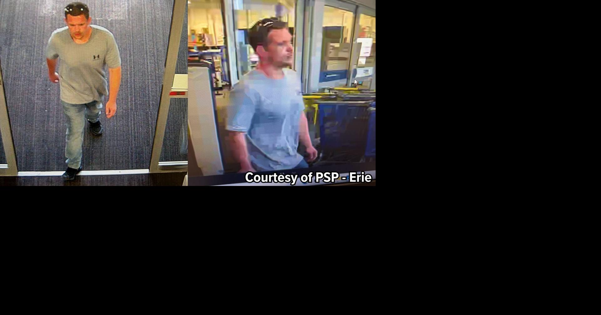 Erie Police Seek Suspect in Best Buy Trading Card Theft