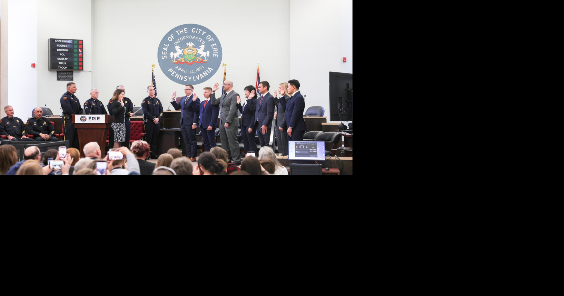 New Officers Sworn in Representing the Community they Serve | News ...