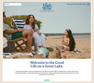 VisitErie Launches Redesigned Website with Trip-Planning Tools