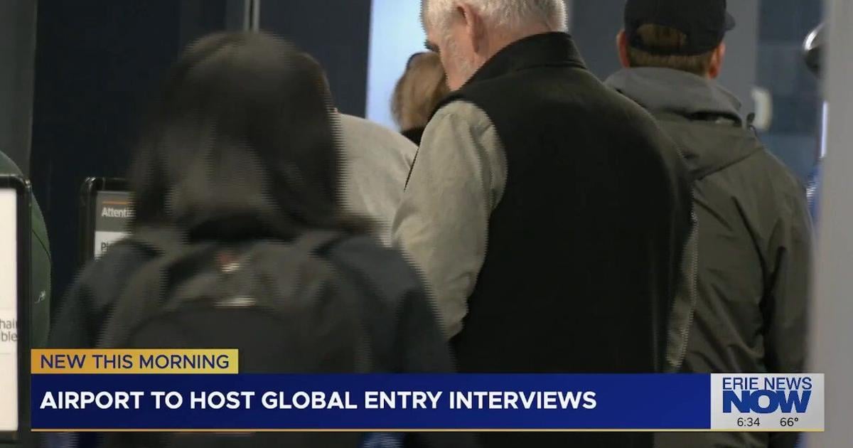 Global Entry Interview Event Coming to Erie Airport
