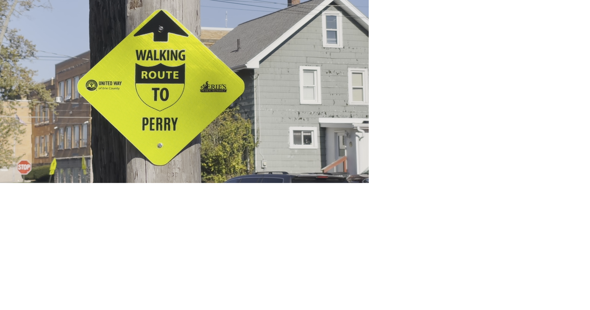 Helping Kids Get to School Safely: New Signs Go Up Around Perry ...