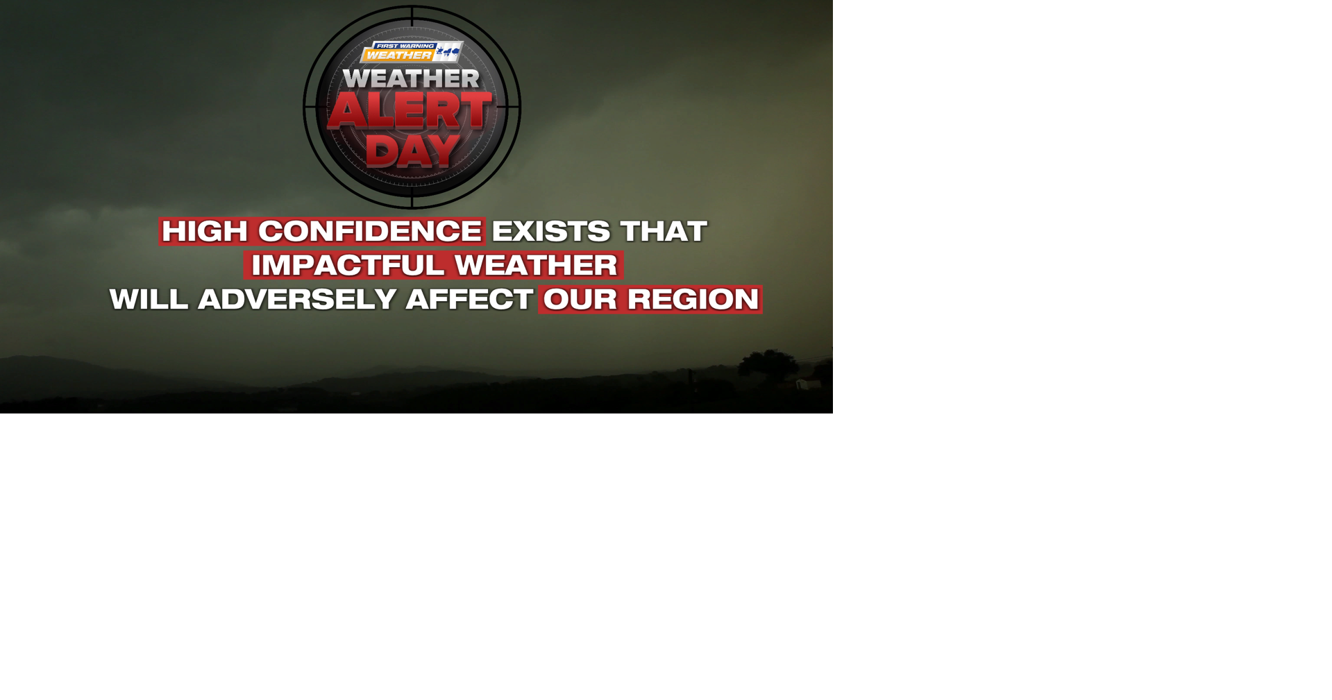 First Warning Weather Alert Days Explained | Archive | erienewsnow.com