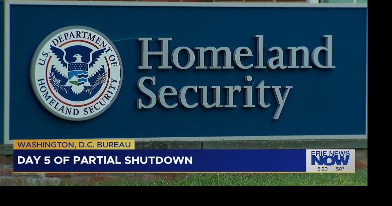 Day 5 of Partial Govt. Shutdown as DHS Funding Standoff Continues, FEMA ...